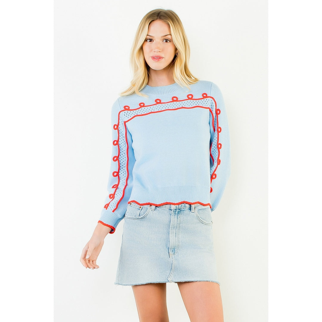 Willow Wavy Pattern Knitted