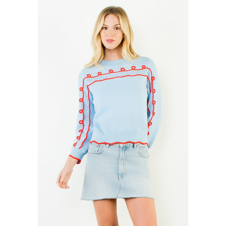 Willow Wavy Pattern Knitted
