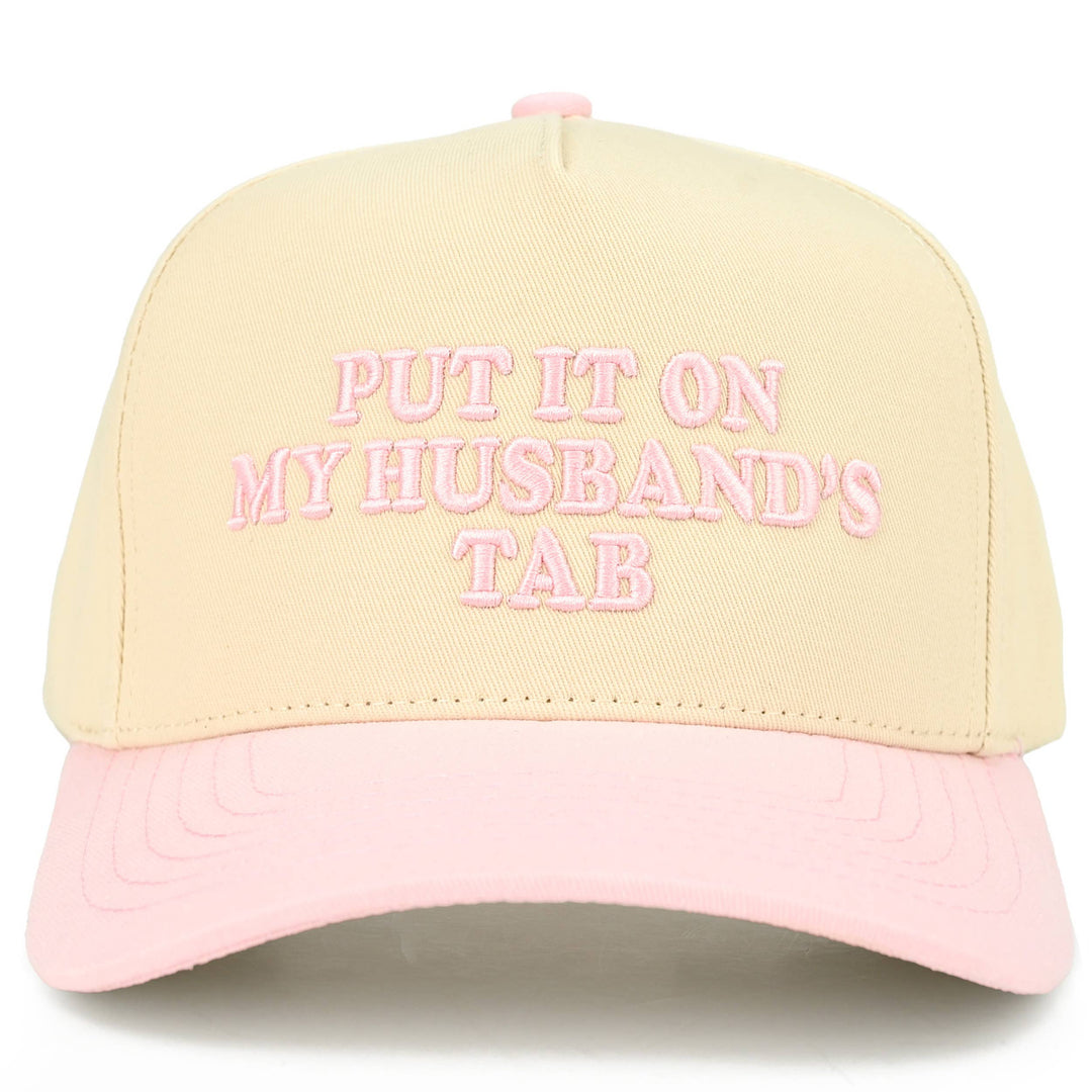 On My Husband's Tab Hat