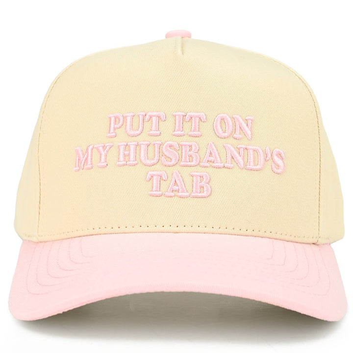 On My Husband's Tab Hat