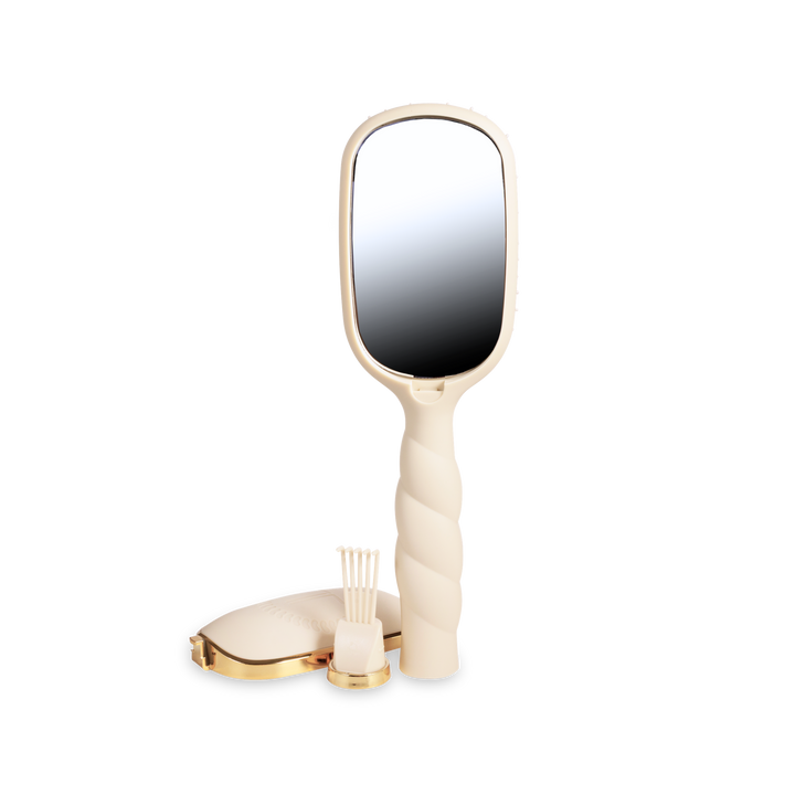 Boar Bristle Hair Brush | Tan