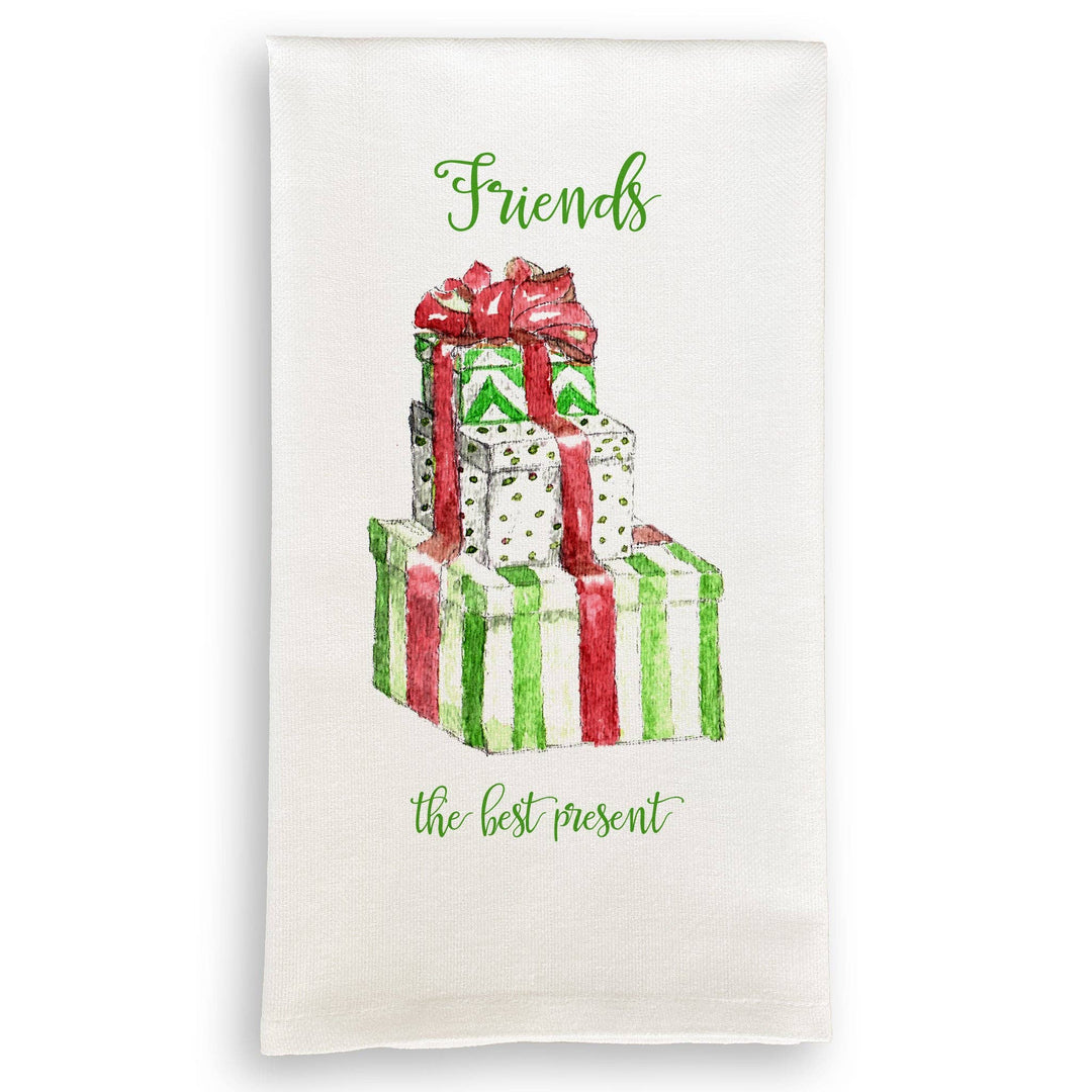 Friend are the Best Presents Tea Towel