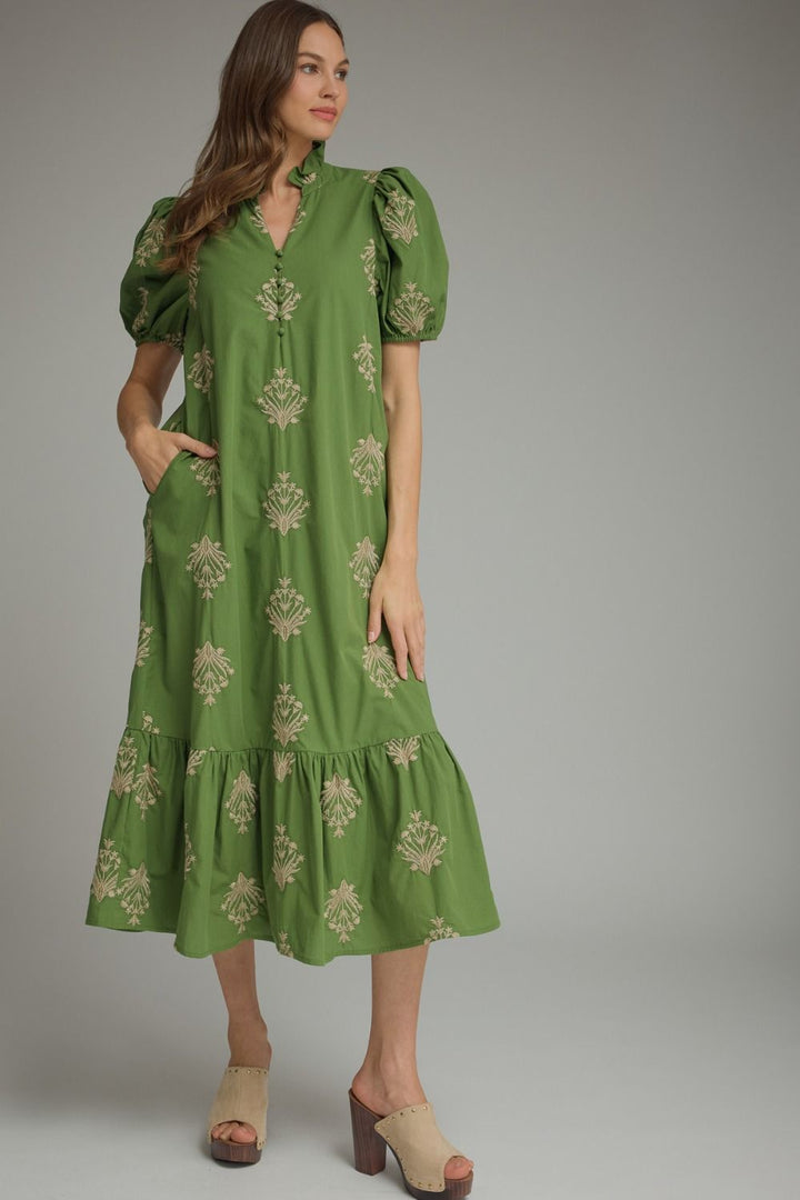 Gabby Green Dress