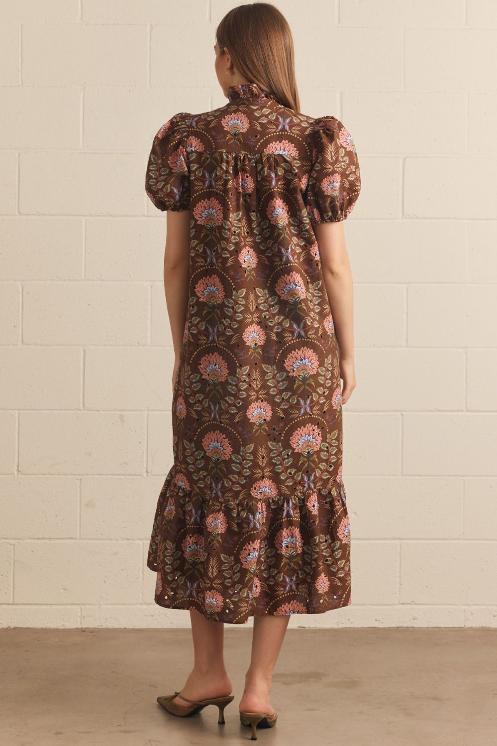 Fall Floral Dress