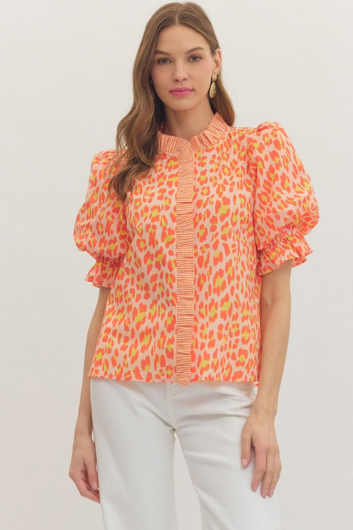 Sorbet and Stripes Top