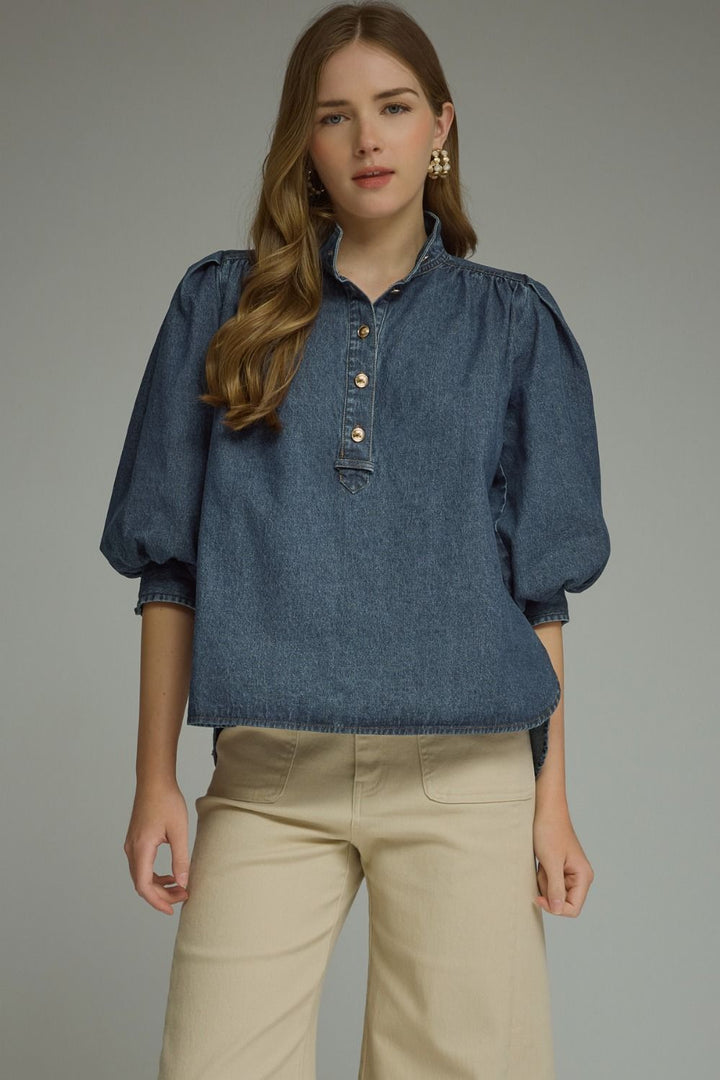 Dark Denim Top