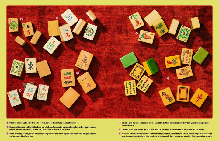 Mahjong Coffee Table Book