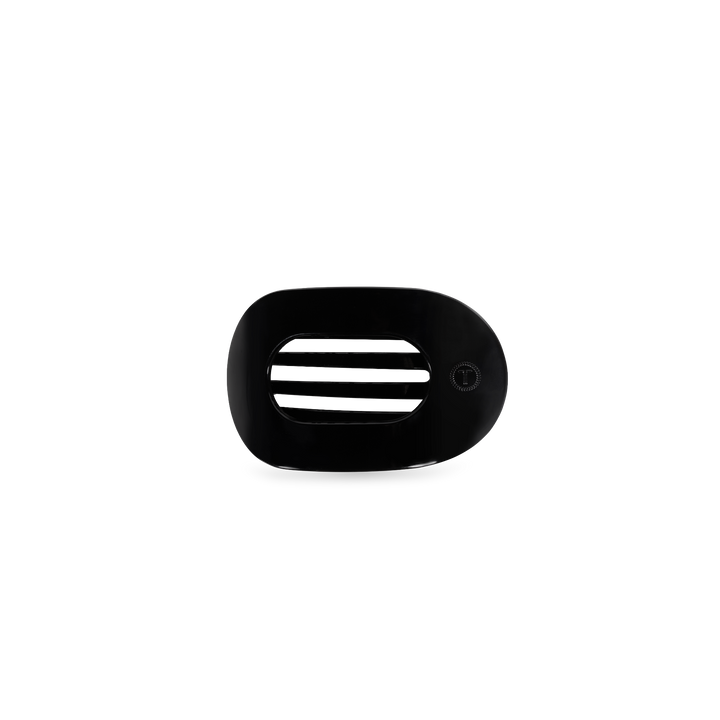 Jet Black | Tiny | Flat Round Clip