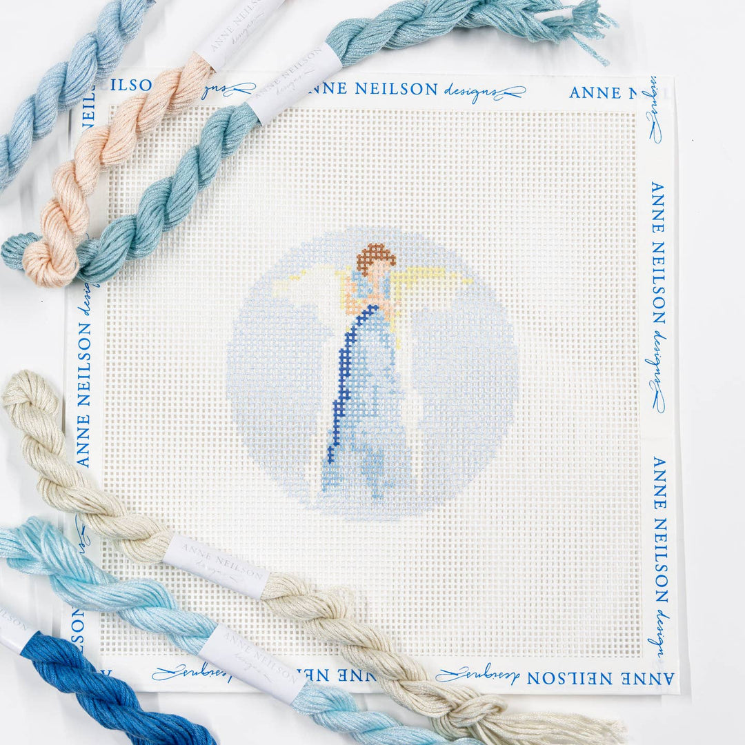 Blue Angel | Beginner Needlepoint Kit