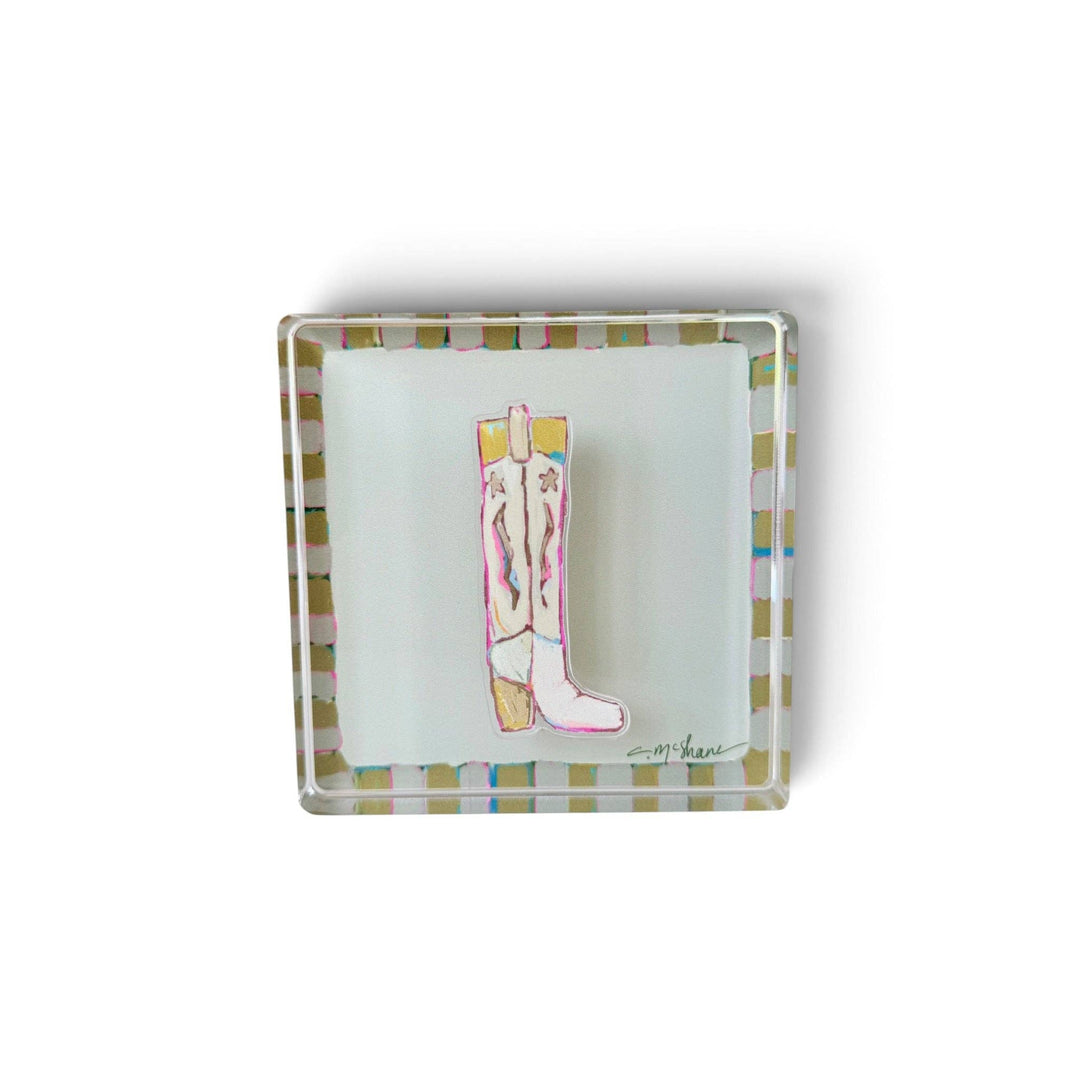 Cowgirl Boot Acrylic Magnet