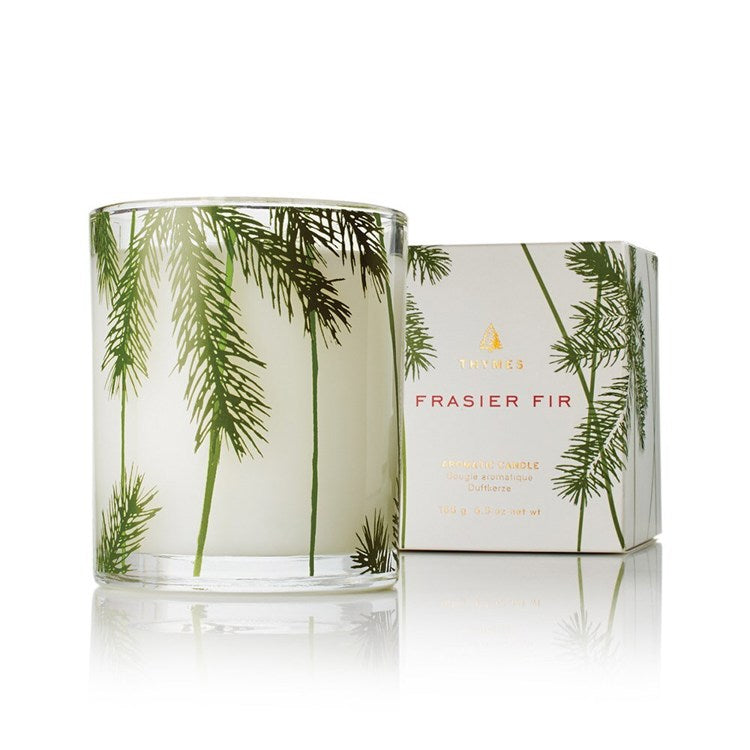 Frasier Fir Poured Candle Needle Design