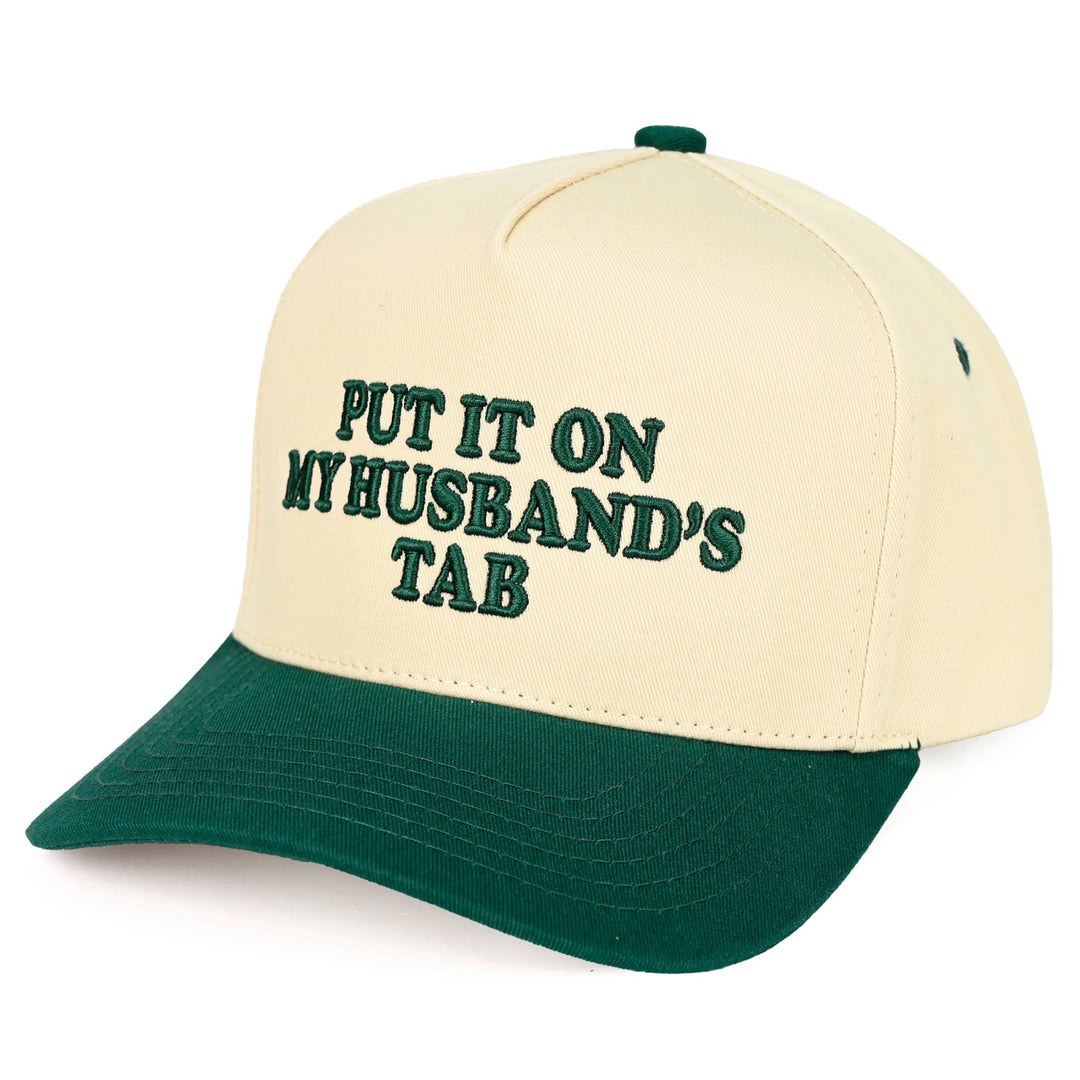On My Husband's Tab Hat