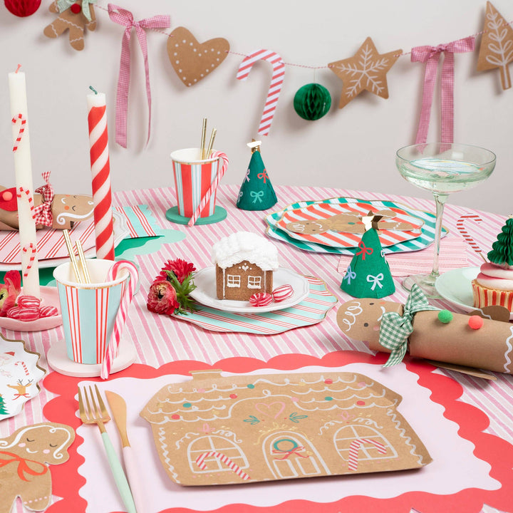 Festive Stripe Side Plates