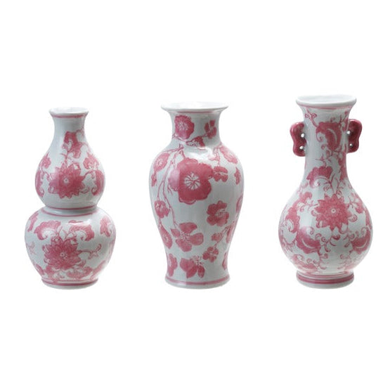 Pink Stoneware Vase