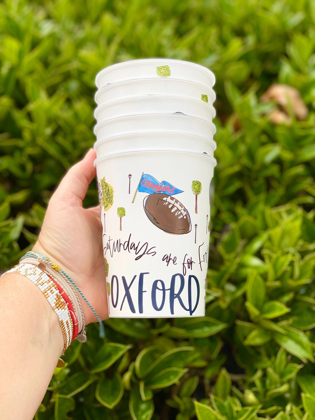 Collegiate Reusable Party Cups