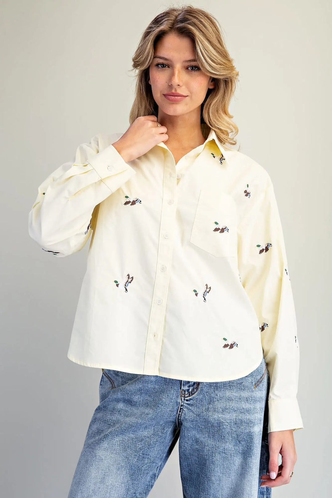 Mallard Button Up Shirt