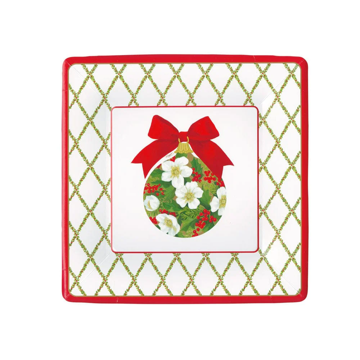 Grosgrain Square Salad/Dessert Plate