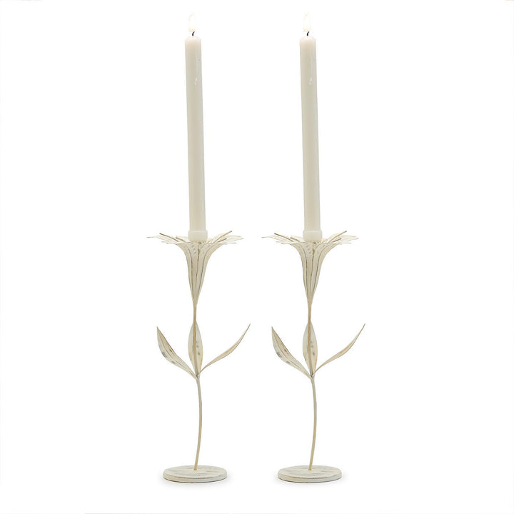 Blooming Flower Candleholders