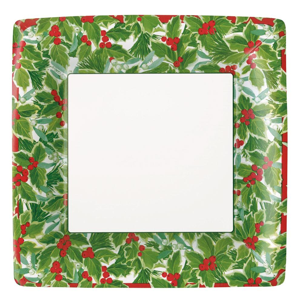 Grosgrain Square Dinner Plate