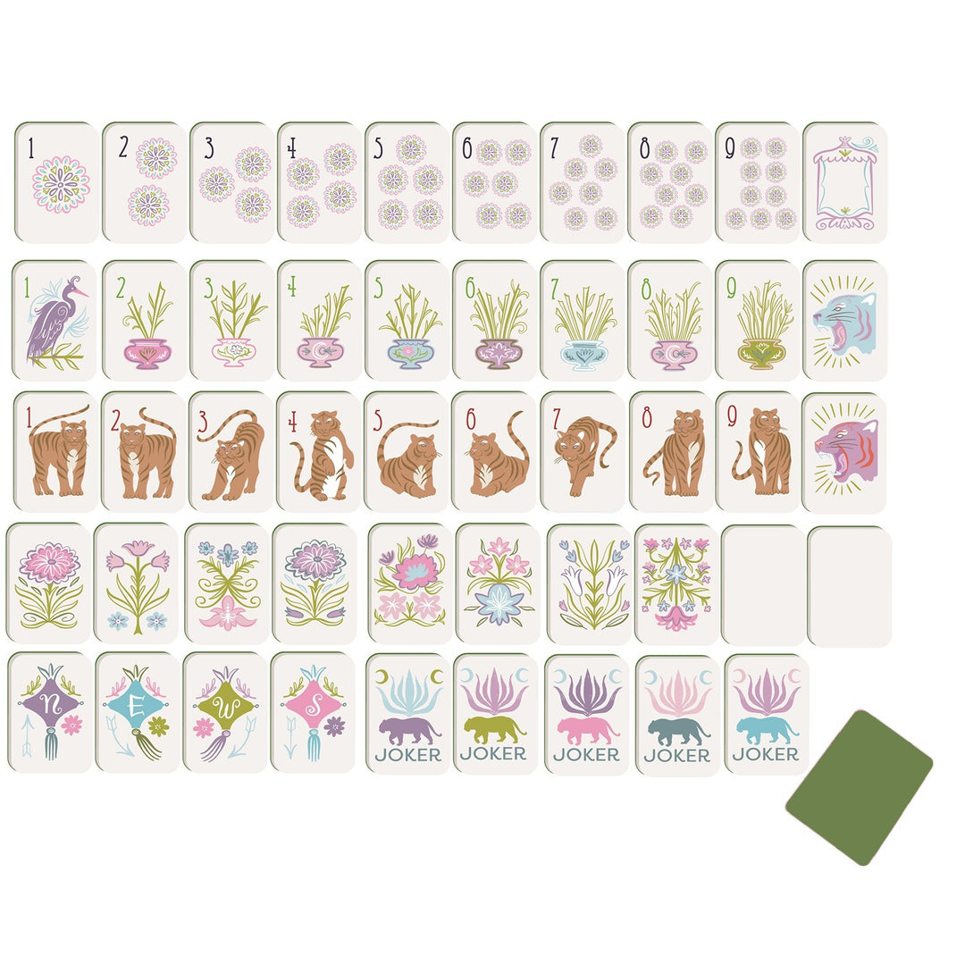 Moon Tiger  Mahjong Tiles