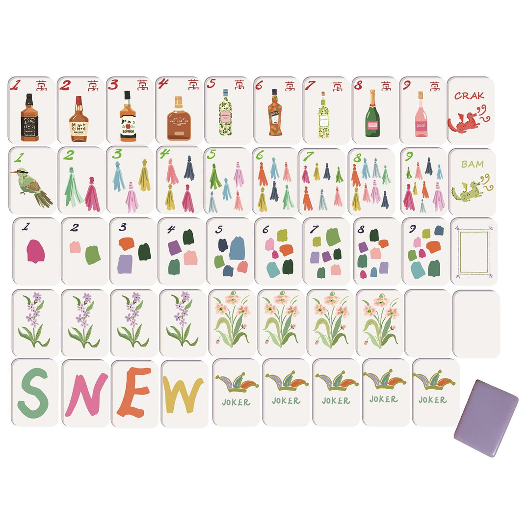 Cocktails Mahjong Tiles