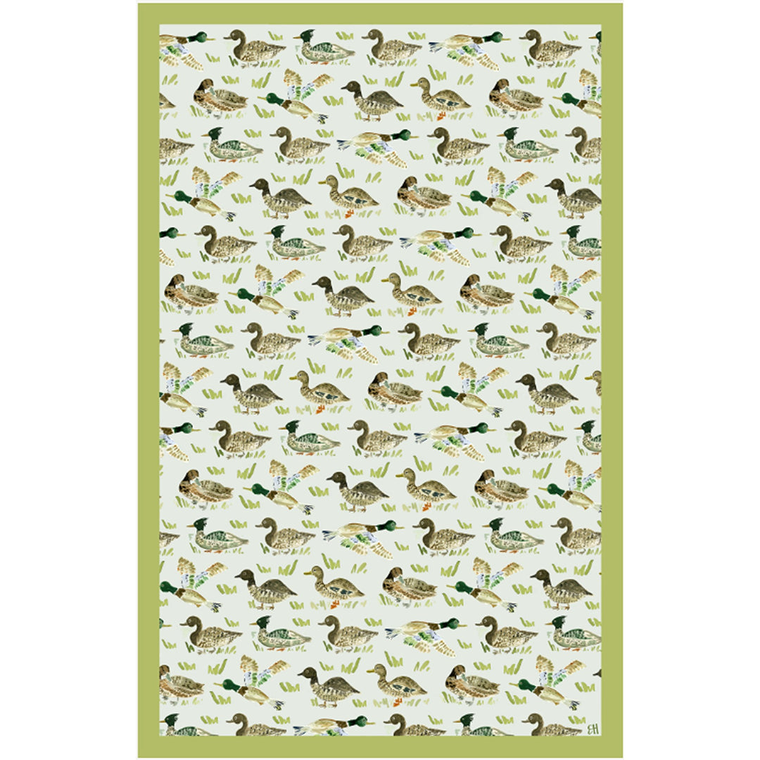 Duck, Duck Double Sided Tea Towel