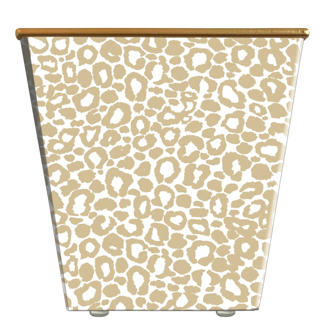Leopard Cachepot Candle