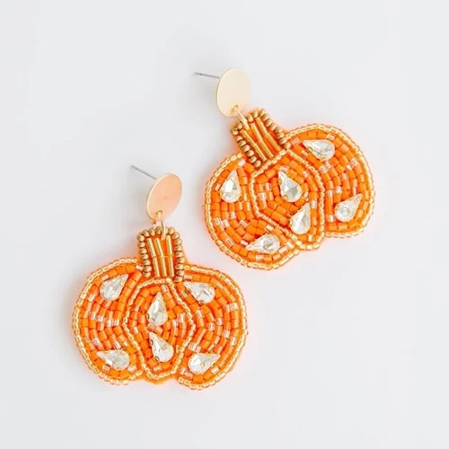 Pretty Pumpkin Earrings