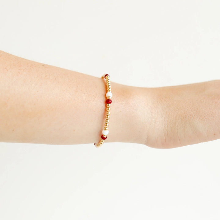 Gold Filled Beaded Bracelets