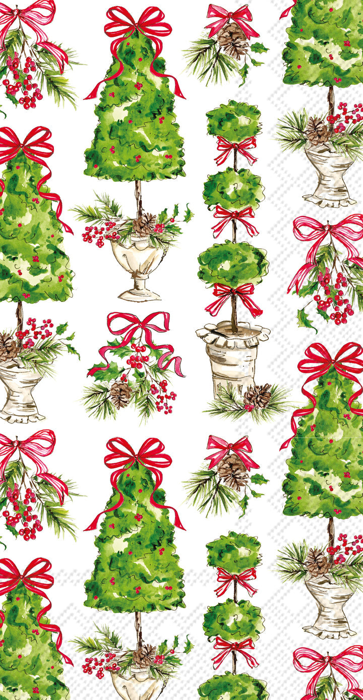 Holly Topiary Napkins