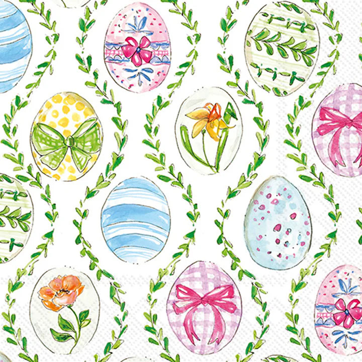 Easter Bunny Eggs Napkin