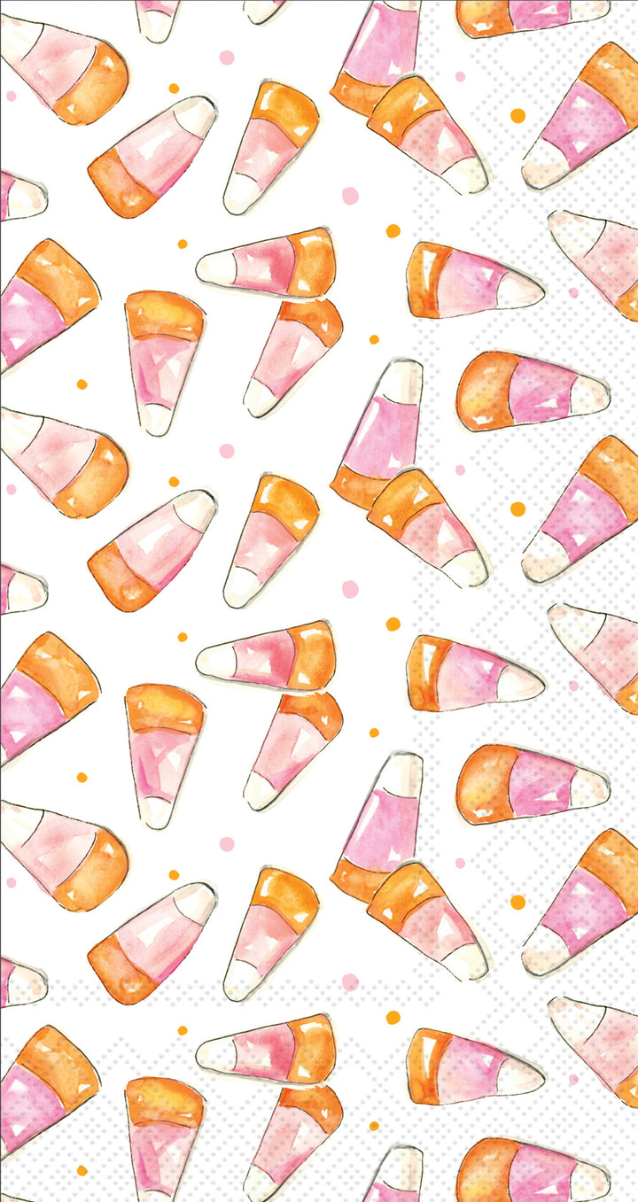Pink Candy Corn Napkin