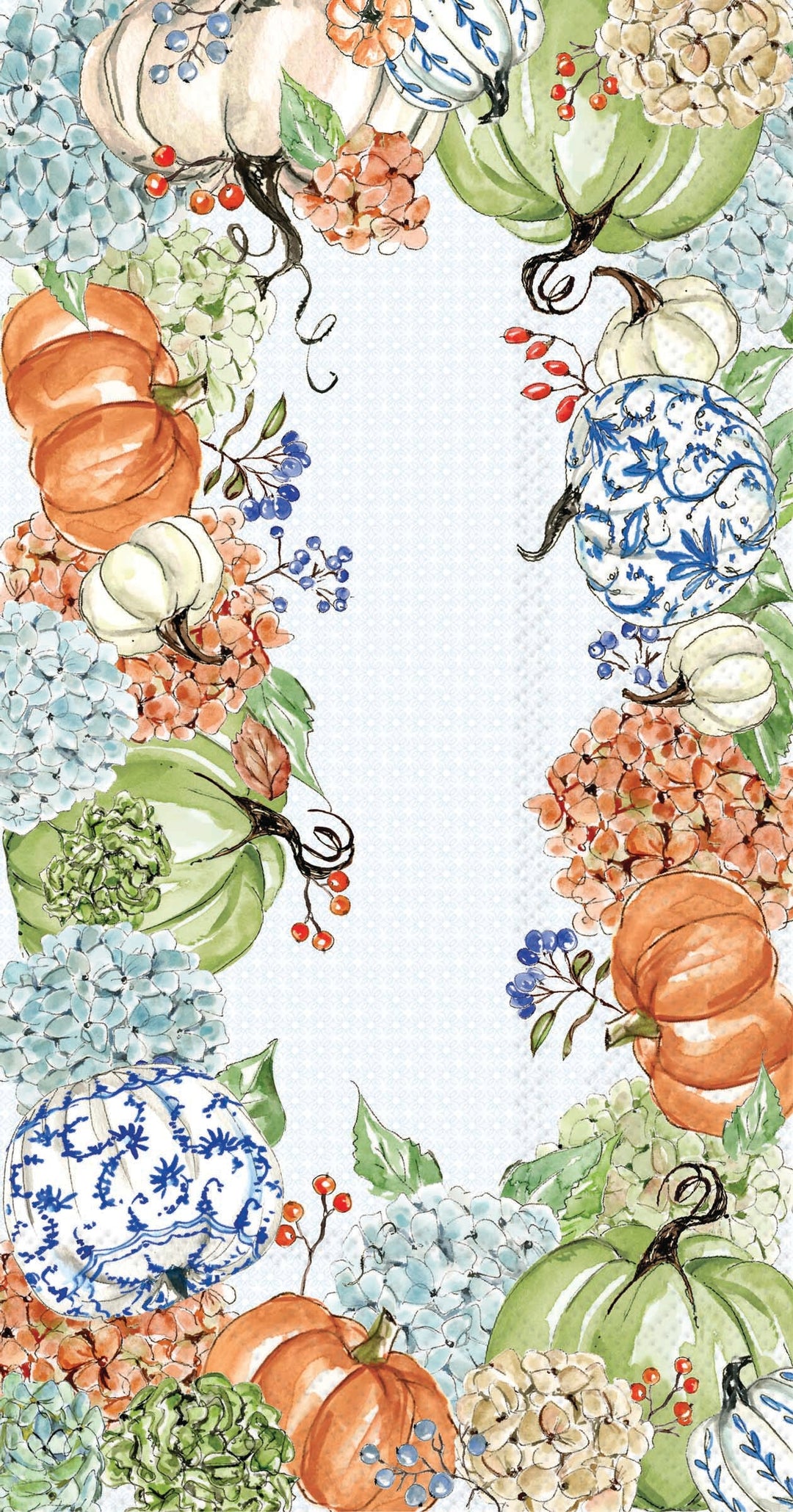Fall Hydrangea Napkin | Multiple Sizes