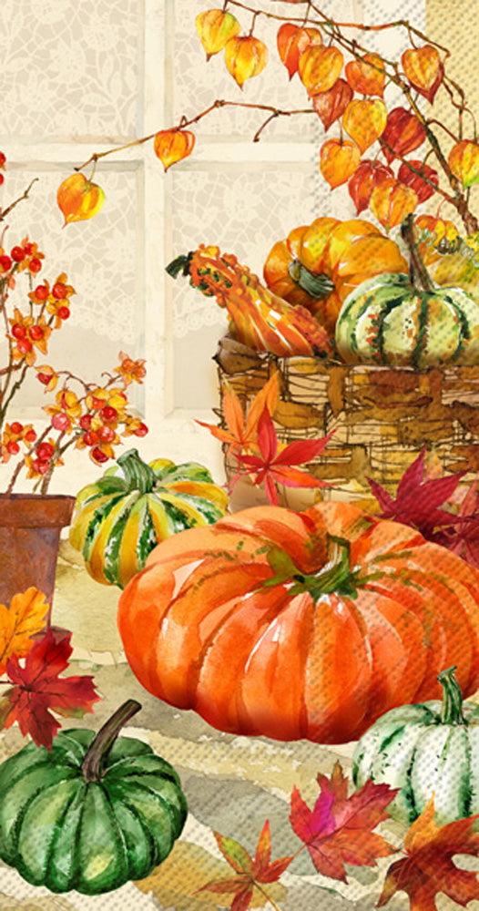 Heirloom Pumpkin Napkin | Multiple Sizes