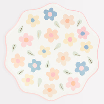 Happy Flowers Plates