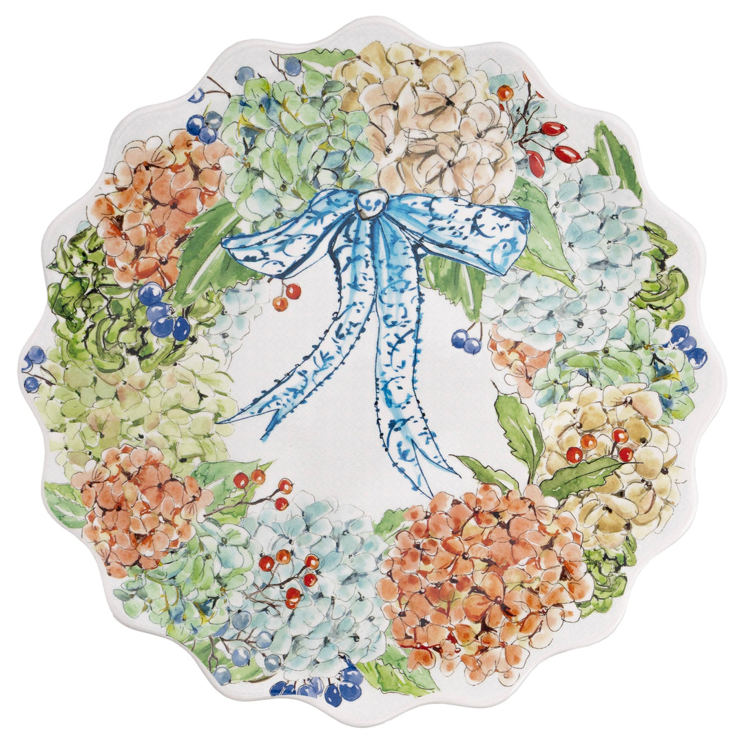Fall Hydrangea Platter