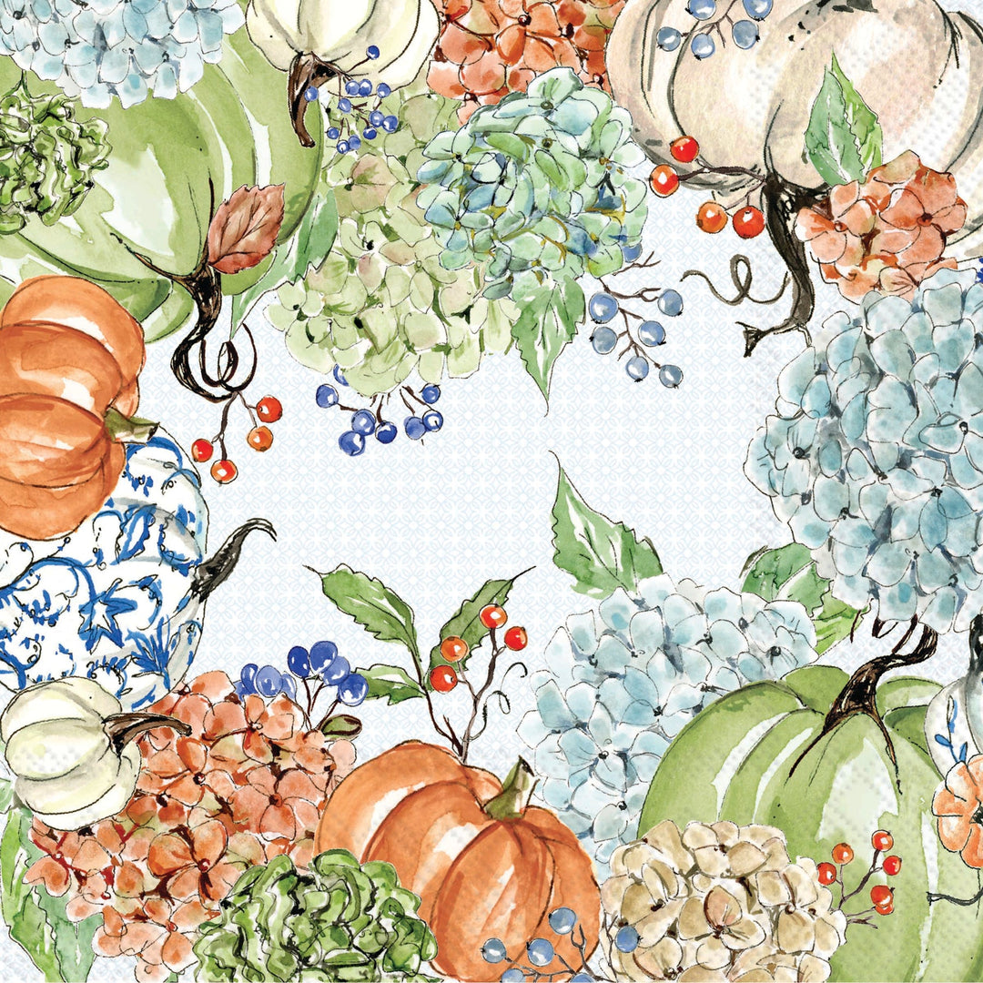 Fall Hydrangea Napkin | Multiple Sizes