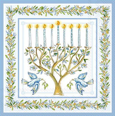 Menorah Napkins