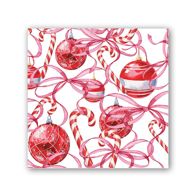 Peppermint Hostess Napkin