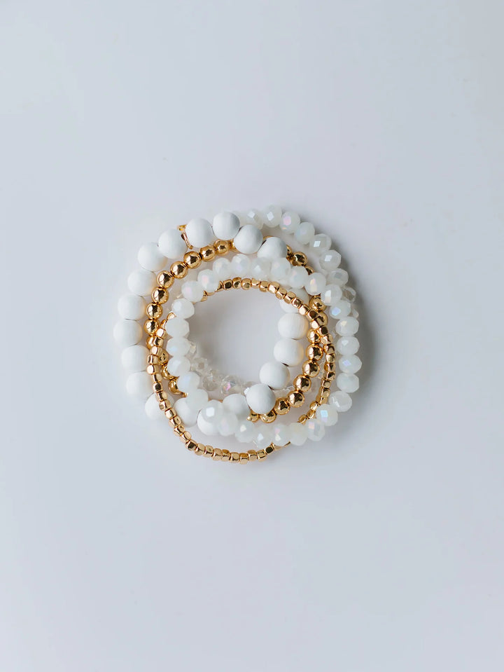 Mandy Beaded Stack Bracelet