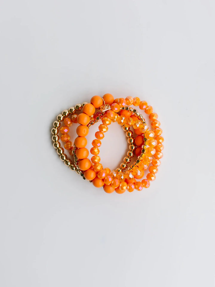 Mandy Beaded Stack Bracelet