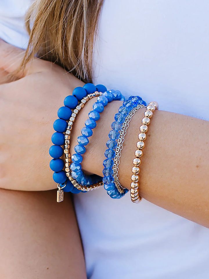 Mandy Beaded Stack Bracelet