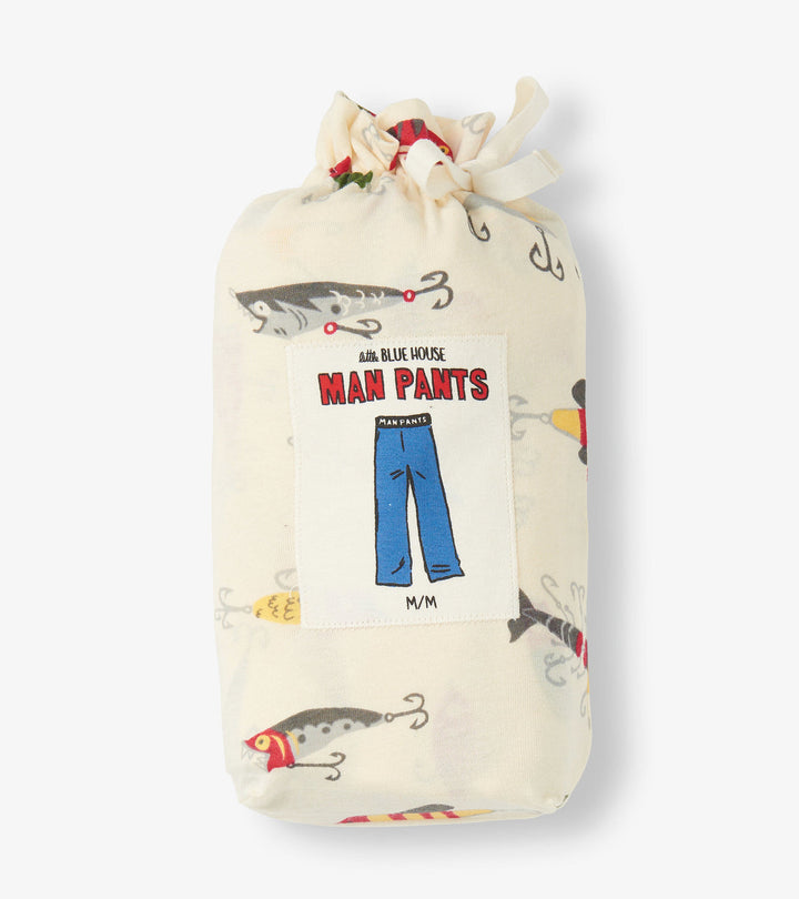 Mens Fishing Lures Pajama Pants