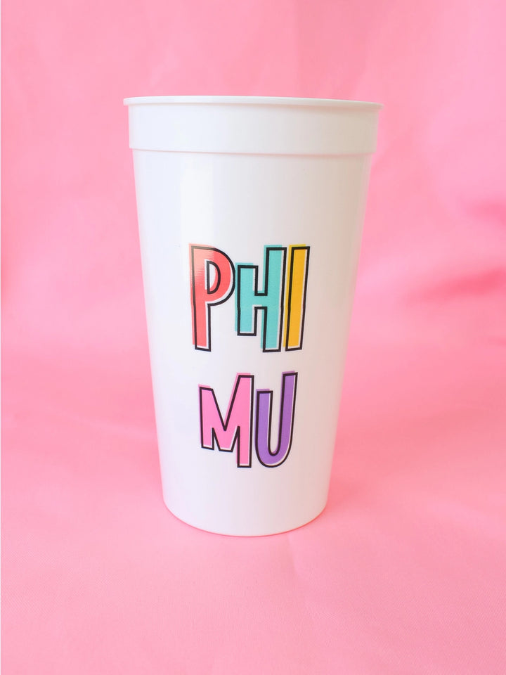 Sorority Stadium Cups