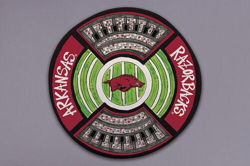 Collegiate Round Serving Platter