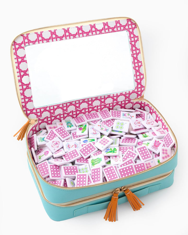 Poppy Debutante Mahjong Tile Set