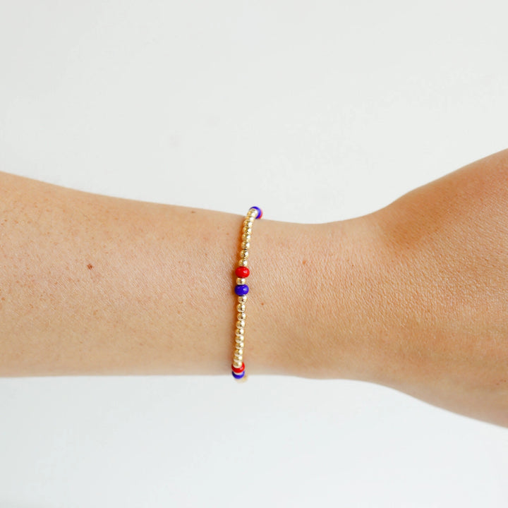Gold Filled Beaded Bracelets