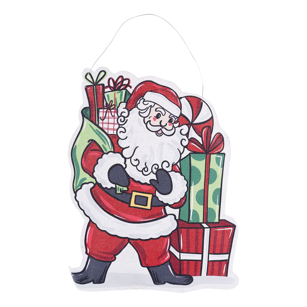 Scarecrow/Santa Reversible Door Hanger