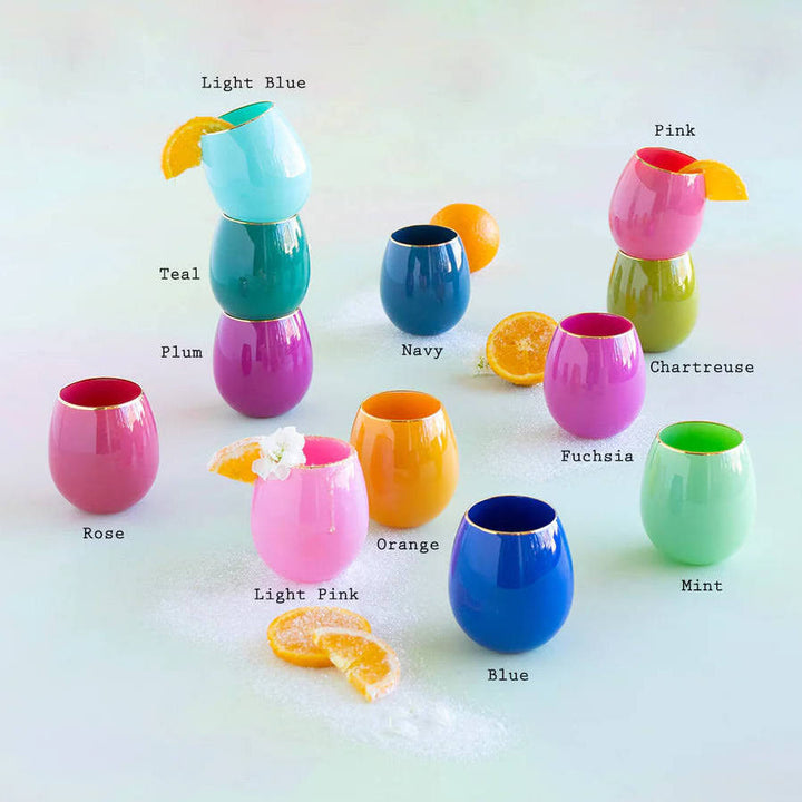 Sugar Plum Wine Glass
