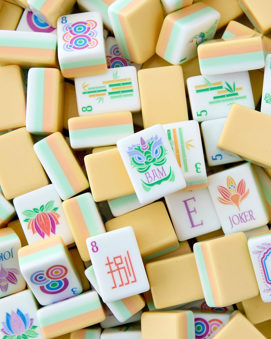 Sorbet Mahjong Tile Set